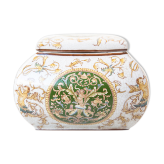 Vintage porcelain box, Romimex World Spain, jewelry box, trinkets, shabby chic, interior décor