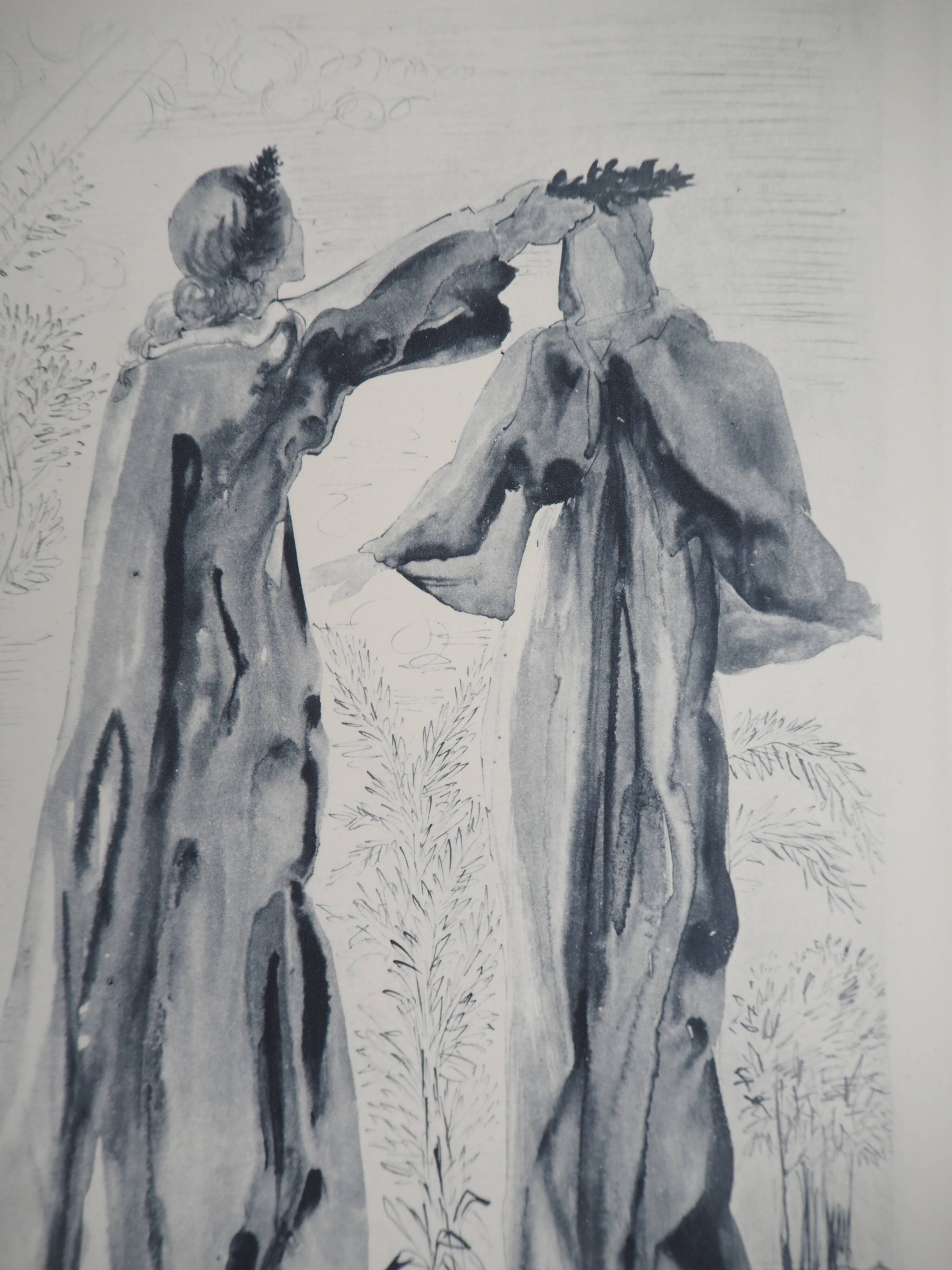 Salvador Dali: The Last Words of Virgil, signed engraving