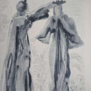 Salvador Dali: The Last Words of Virgil, signed engraving