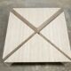 Series of 2 vintage travertine coffee tables published by Roche Bobois