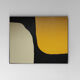 Abstract painting "Symbiose" 80x65cm for contemporary living room