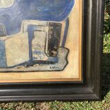 Abstract oil painting