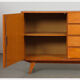 Vintage oak storage by Jiri Jiroutek, model U-458, 1960