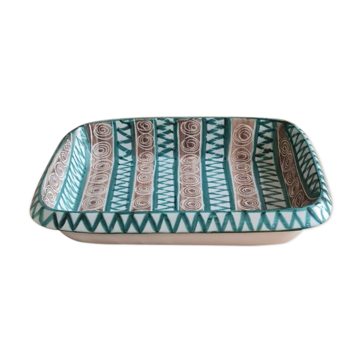 8 Plate Robert Picault Vallauris 1960