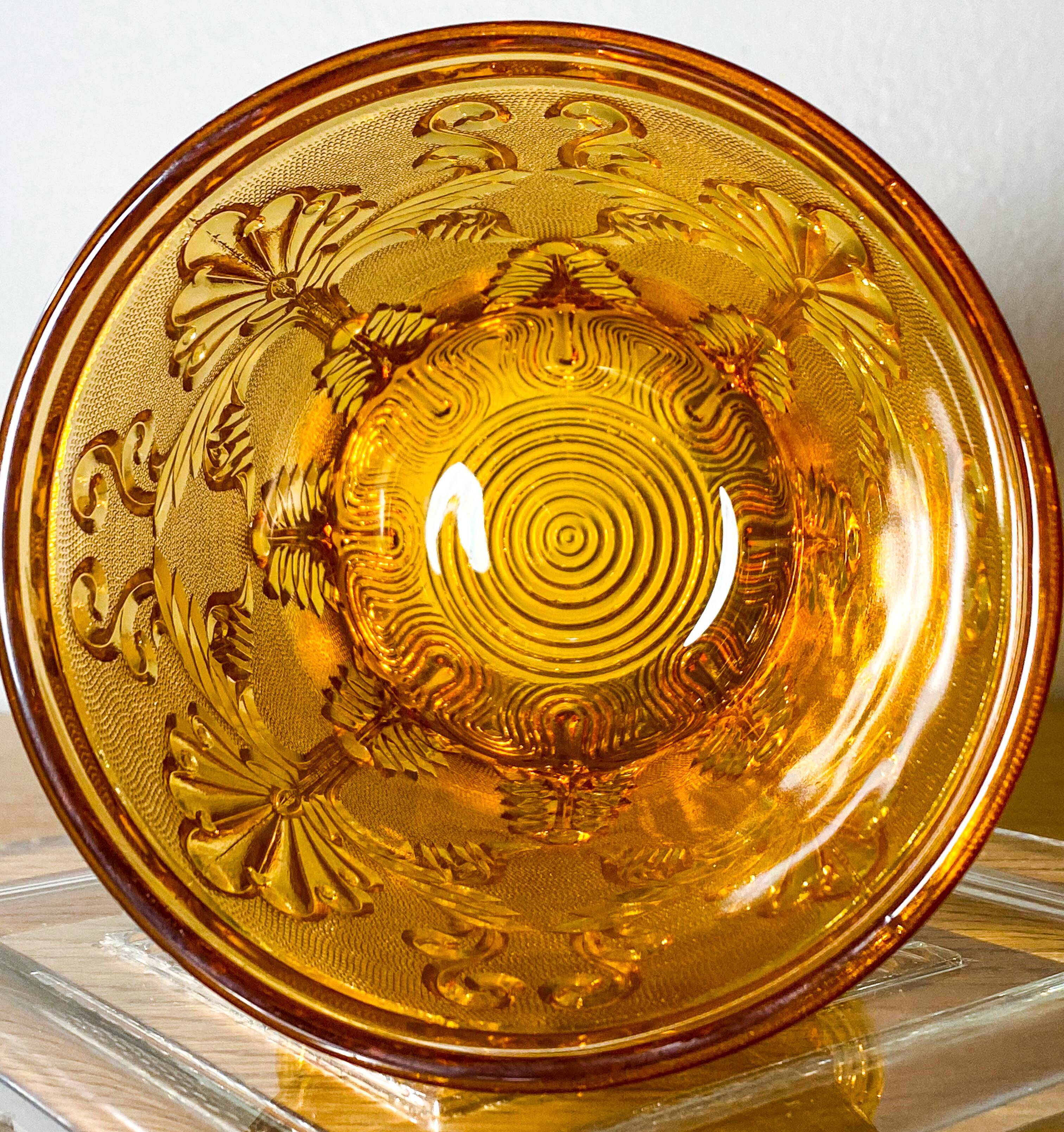 Vase Saint Louis Creusot M.Sablée Rocaille