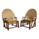 Pair of Hoop G23 armchairs