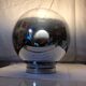 Silver glass ball lamp 1970