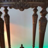 Louis XVI Style oak pedestal table Height: 76cm