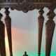 Louis XVI Style oak pedestal table Height: 76cm