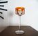 Baccarat "malmaison" orange double crystal wine glass - 19 cm