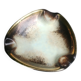 Vintage glazed ceramic ashtray/pocket emptier from the 60s