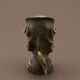 Zoomorphic Ashtray Sculpture in Patinated Brass - Vintage Mid-Century