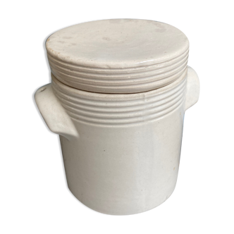Glazed earth pot