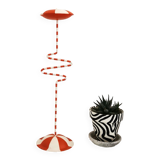 Zig zag candle holder