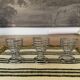 Lot de 3 coquetier spirale