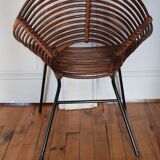Fauteuil en rotin Rohé Noordwolde