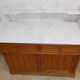 Meuble de toilette pitchpin