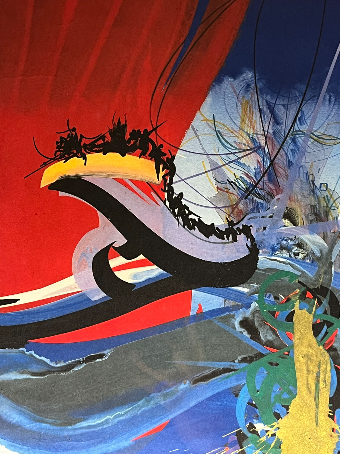 Original lithograph by raymond moretti – signed and numbered