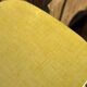 Paire de chaise Formica jaune