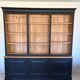 Library in solid cherry wood