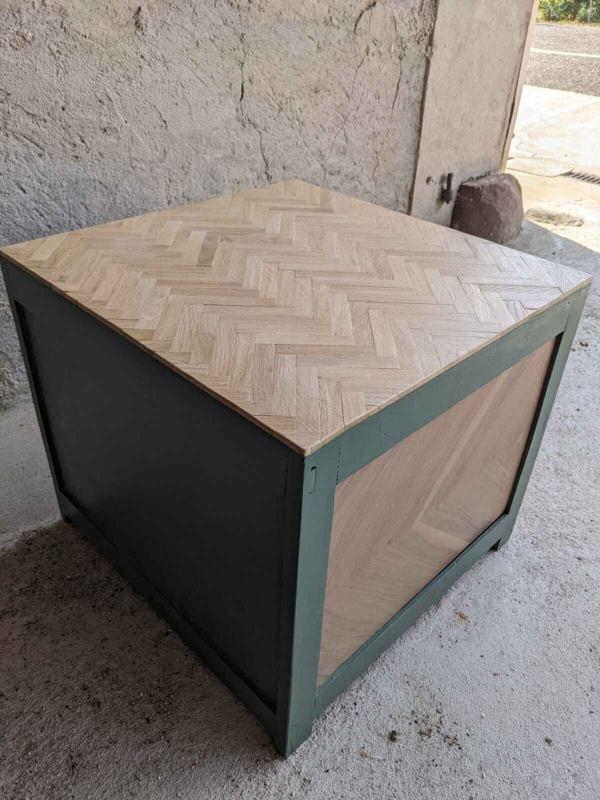 Colorful coffee table