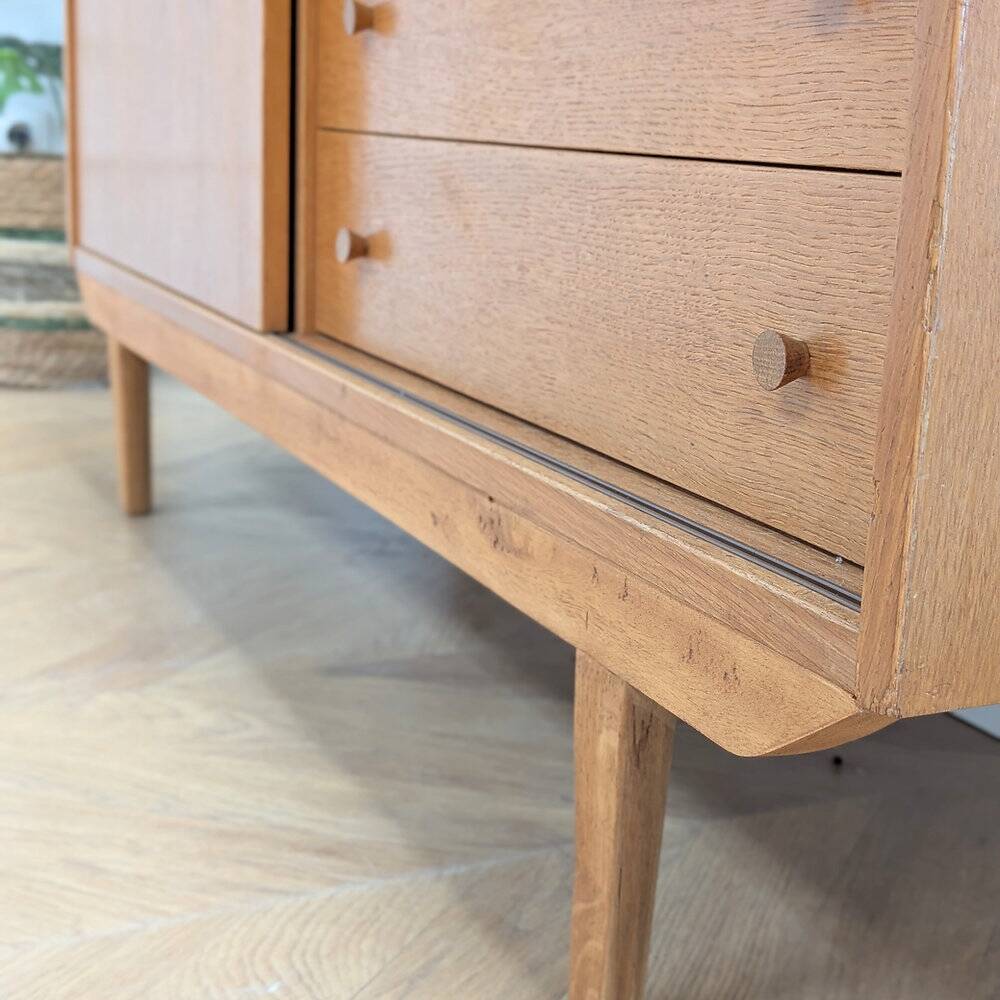 Scandinavian oak sideboard