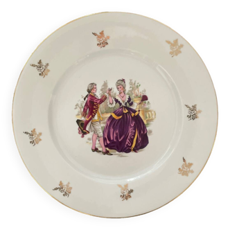 Limoges porcelain plate