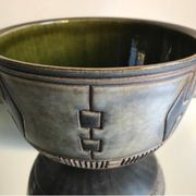 Stoneware bowl 1950's by Munk Keramik Enköping