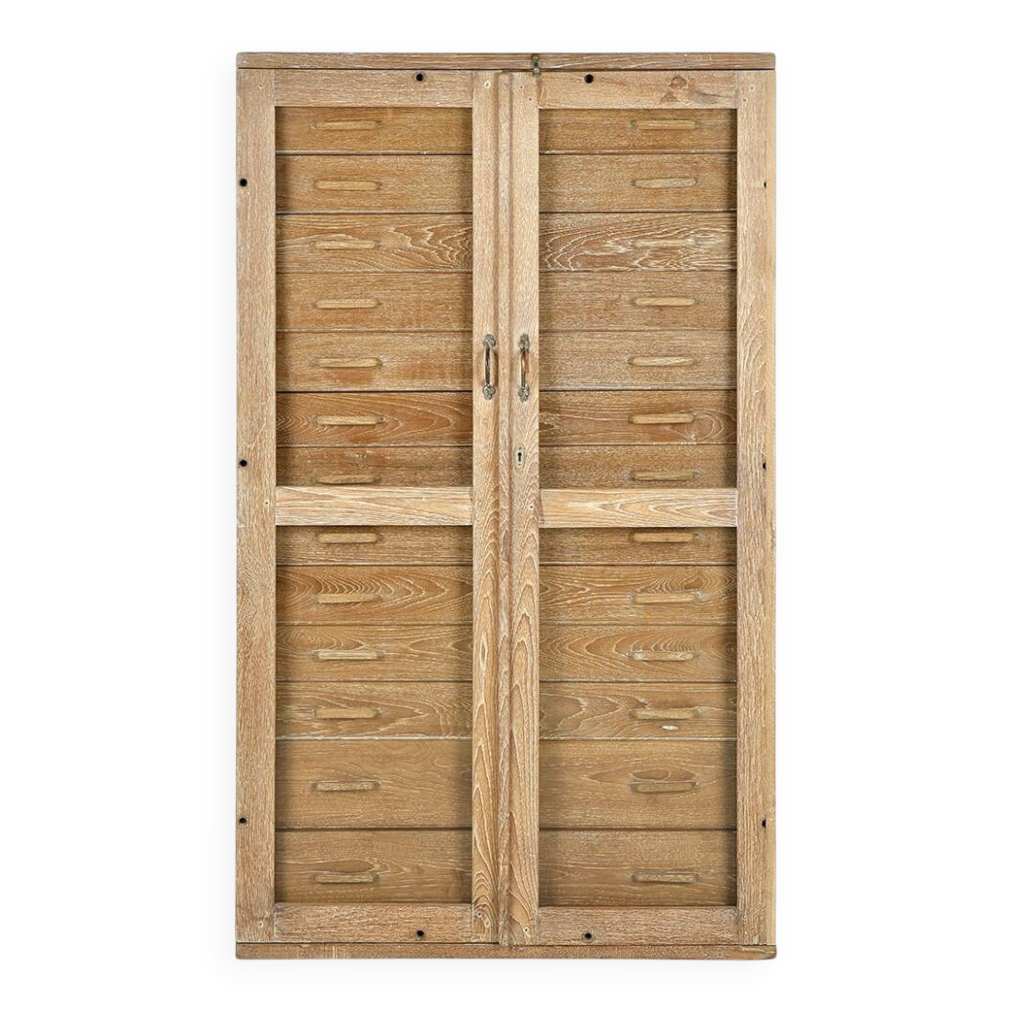 Solid wood artist's cabinet with 13 drawers (60 x 91 x 153cm)