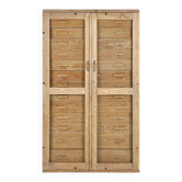 Solid wood artist's cabinet with 13 drawers (60 x 91 x 153cm)