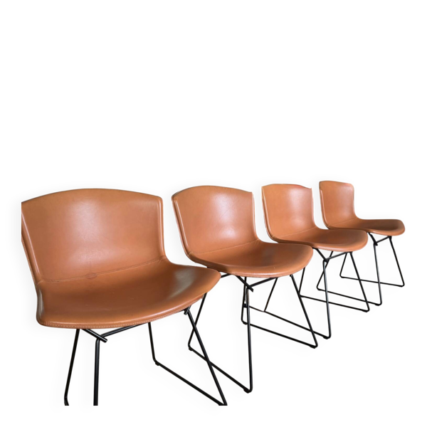Lot de 4 chaises chaises Bertoia