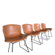 Set of 4 Bertoia chairs