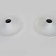 Pair of Targetti disc wall lights, UFO, Italy 1970s