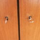 Vintage teak wardrobe