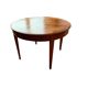 Waxed cherry wood dining table