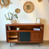 Vintage high teak sideboard