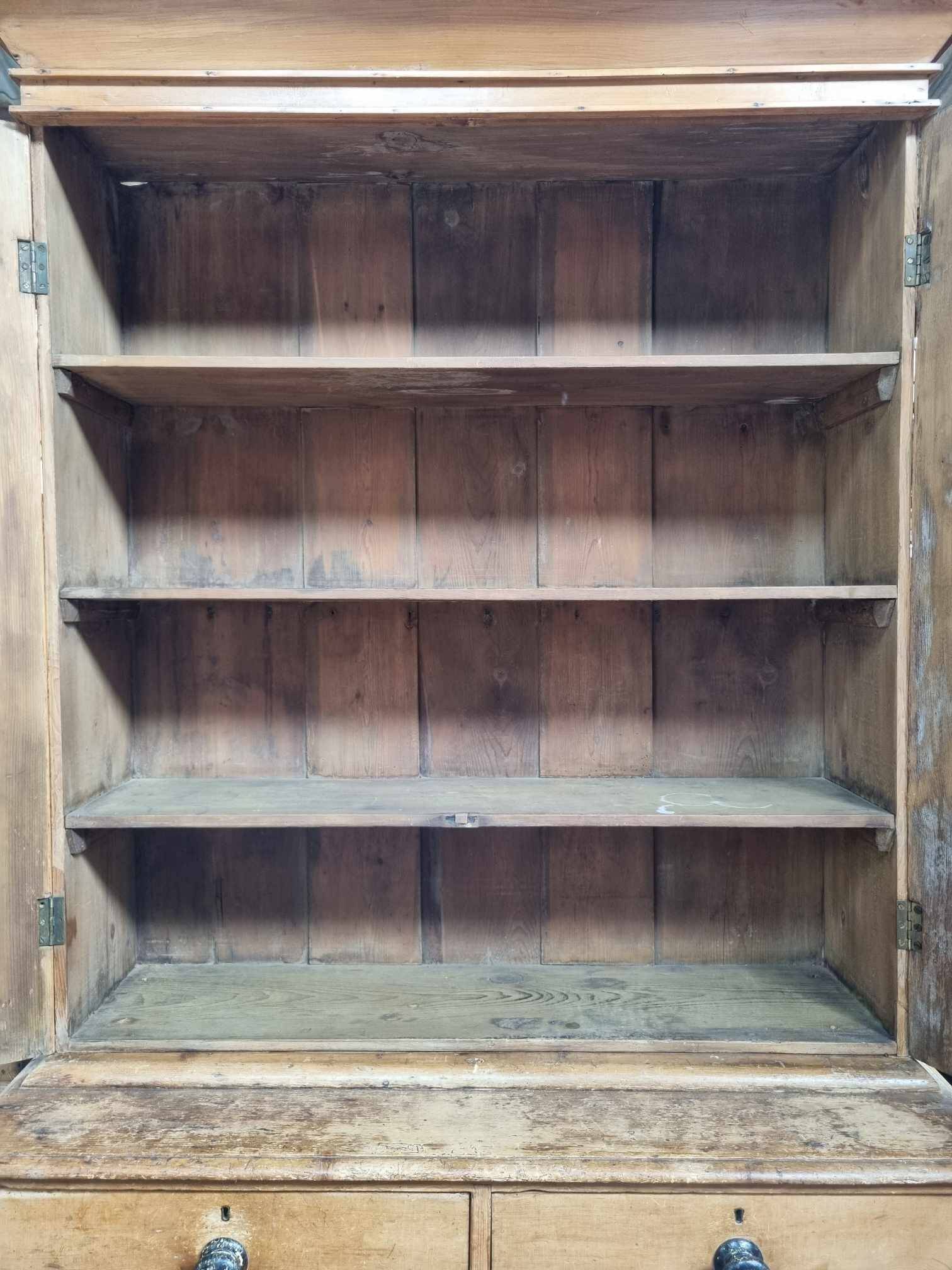 Victorian period linen cupboard