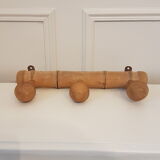Wall coat rack 3 pateres
