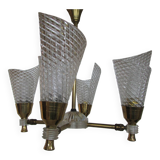 Guariche style rockabilly chandelier