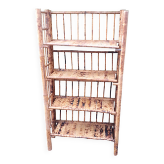 Etagère bambou pliable