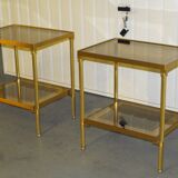A pair of 70s laiton sofa tip