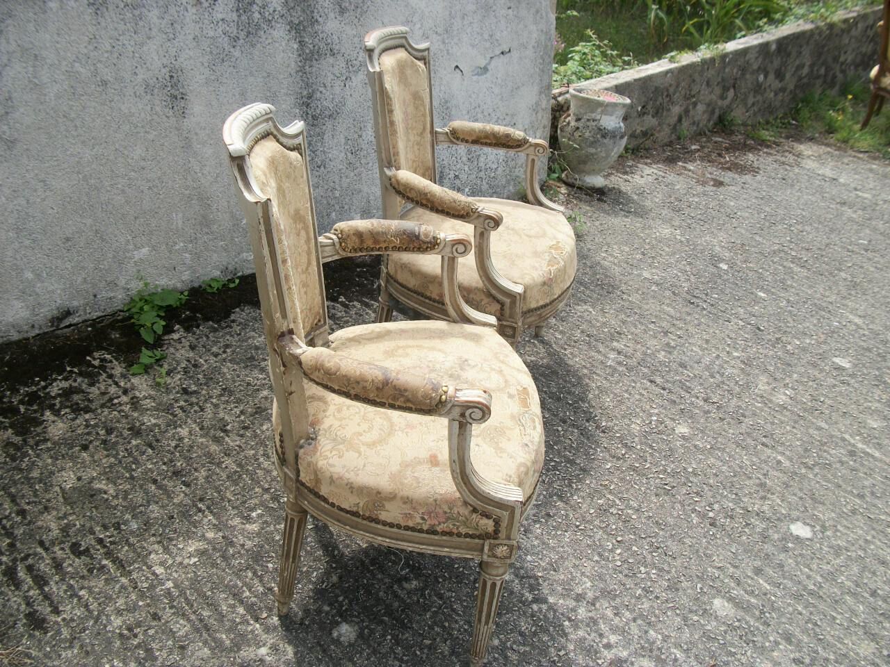 Pair of armchairs LXVI