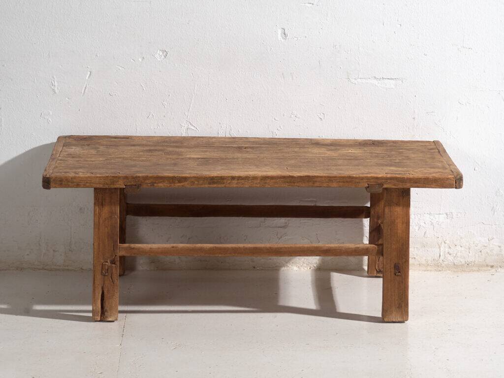Antique pine coffee table – China, circa 1920
