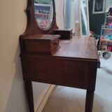 Dressing table with mirror