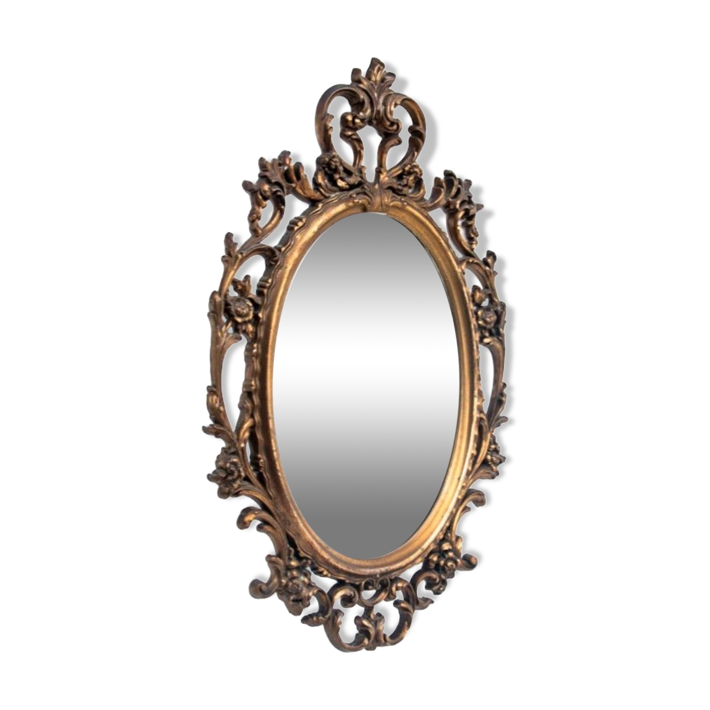 Mirror in a golden frame