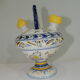 Gargoulette/Glazed terracotta jug/vintage/pitcher