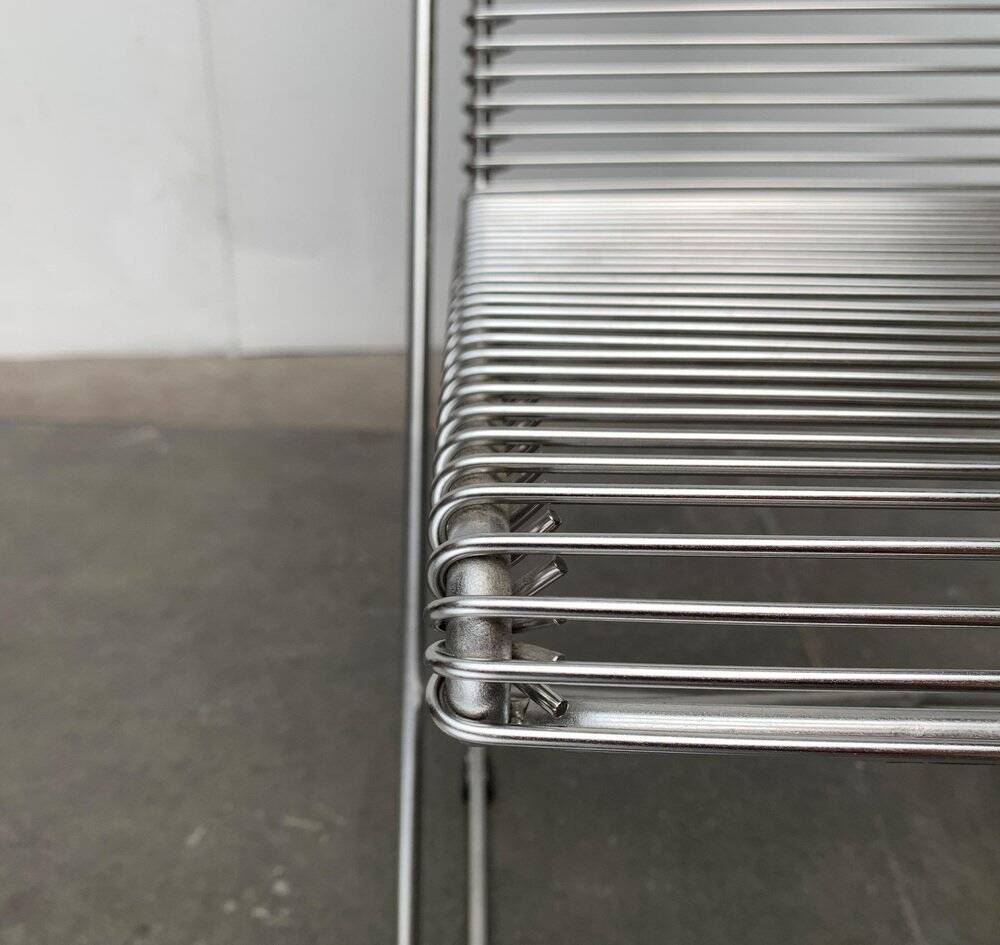 Postmodern German cantilever chair by Till Behrens for Schlubach, 1980s.
