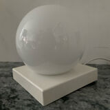 Opaline ball lamp from the 70s-80s.