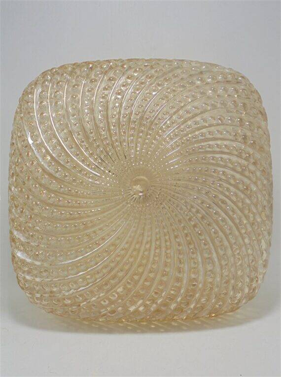 Gold glass ceiling light