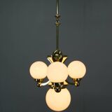 Art Deco Chandelier by Gocar, 1910s, Restored